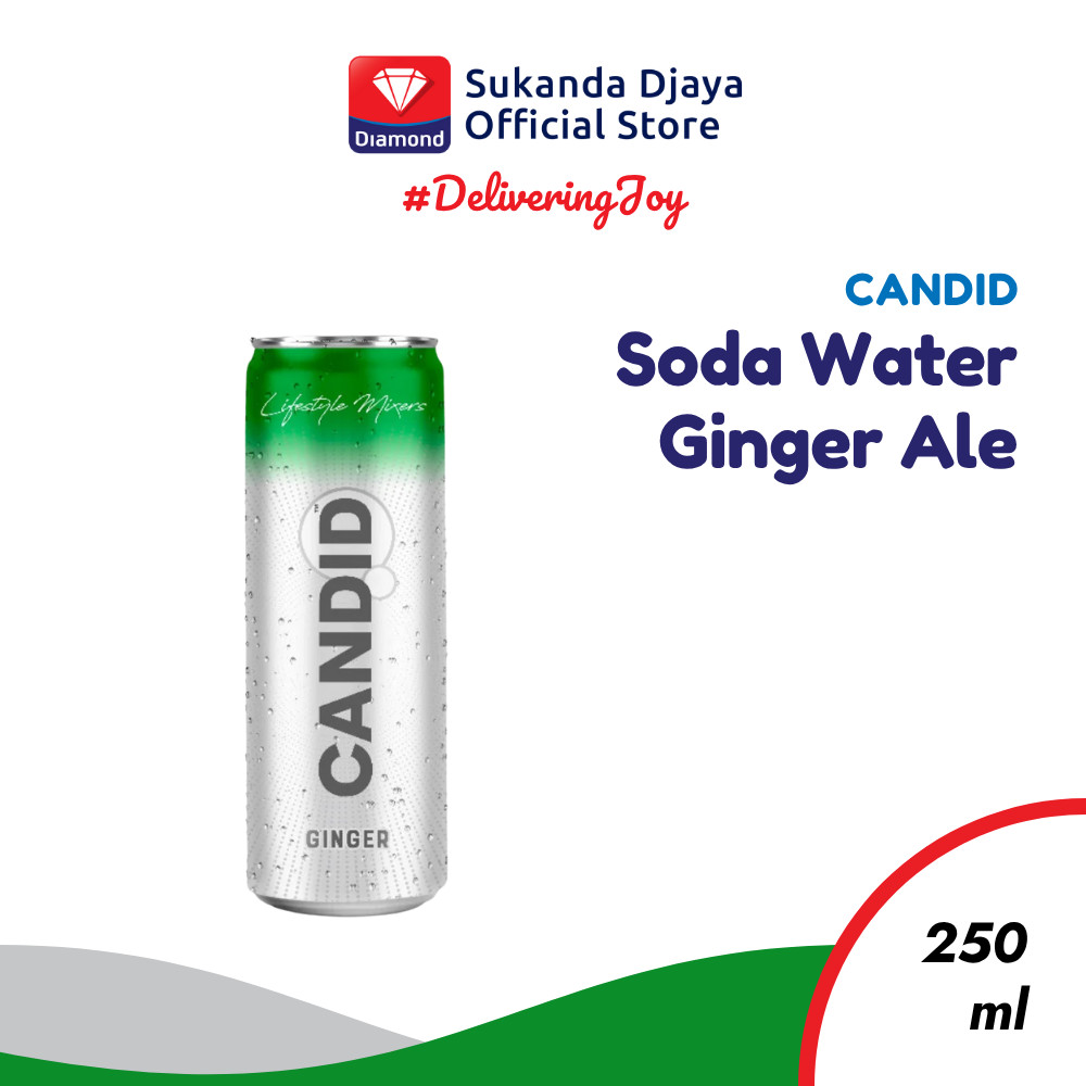 

Candid Soda Water Ginger Ale 250 Ml