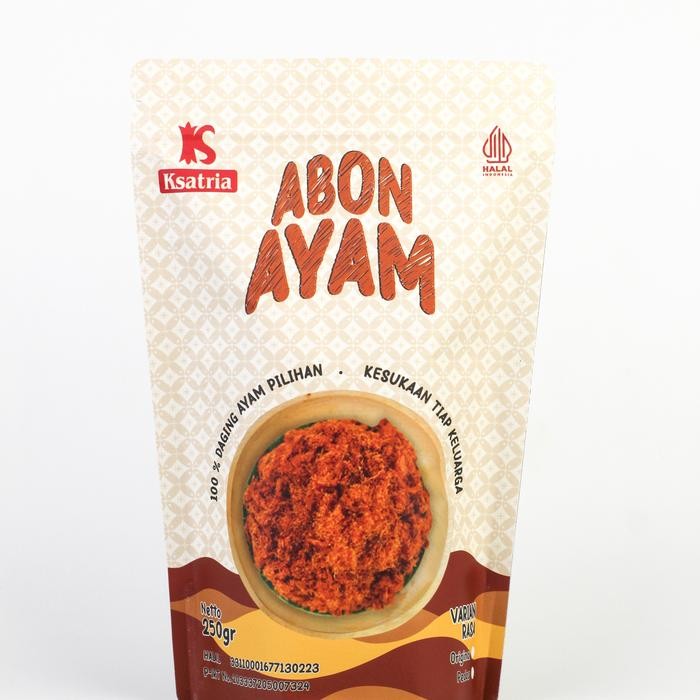 

SALE Abon Ayam Ksatria Solo - Manis, 250 gramTERLARIS