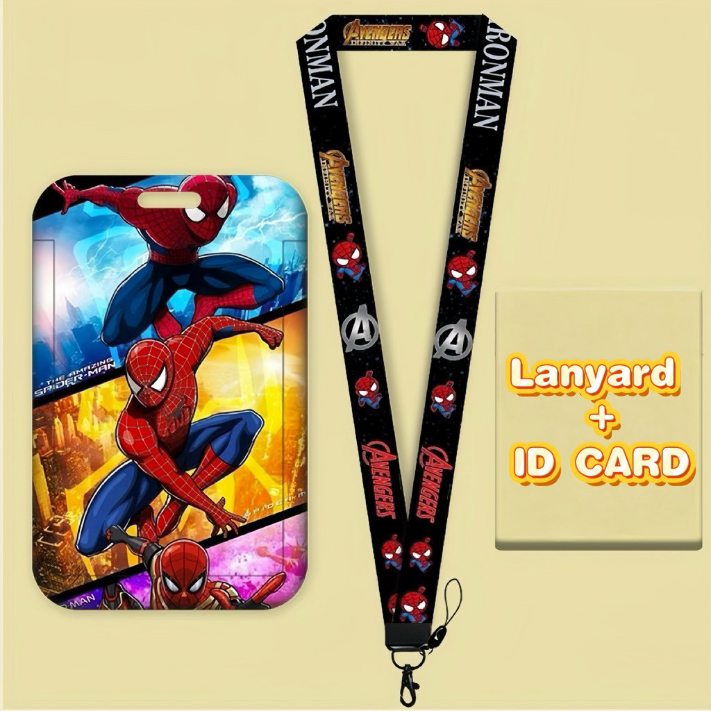 

Lanyard ID Card Karakter Hero SPIDERMAN Edition Card Holder/ ID Card leher
