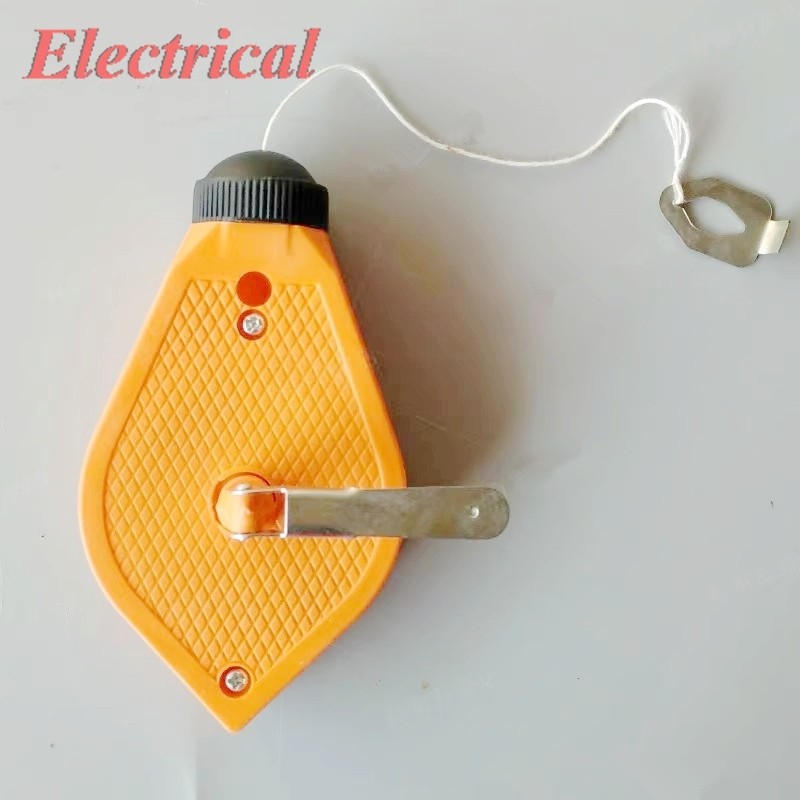 

1pc Chalk Line Box Plastic Manual Drywall Marking Level Standard Line Reel Chalk Box Decoration Woodworking Tool