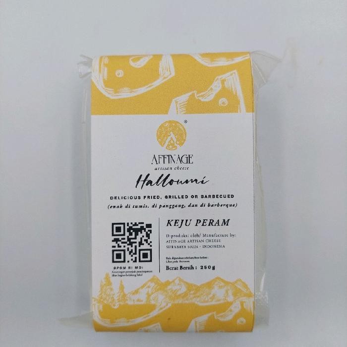 

Keju Halloumi Affinage Artisan Cheese 100% Fresh milk - 250 gram Terlaris