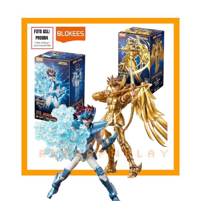 Figure Blokees Saint Seiya Champion Class - Pegasus Seiya Sagitarius Aiolos - Pegasus Seiya