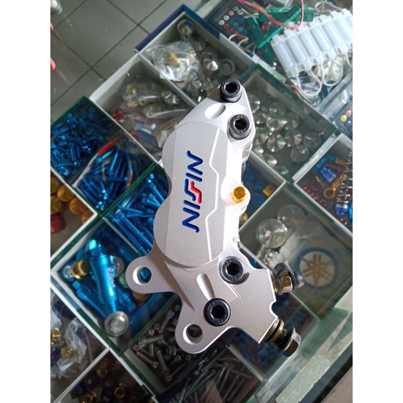 kaliper 4p big grade AAA edisi lama baut hitam