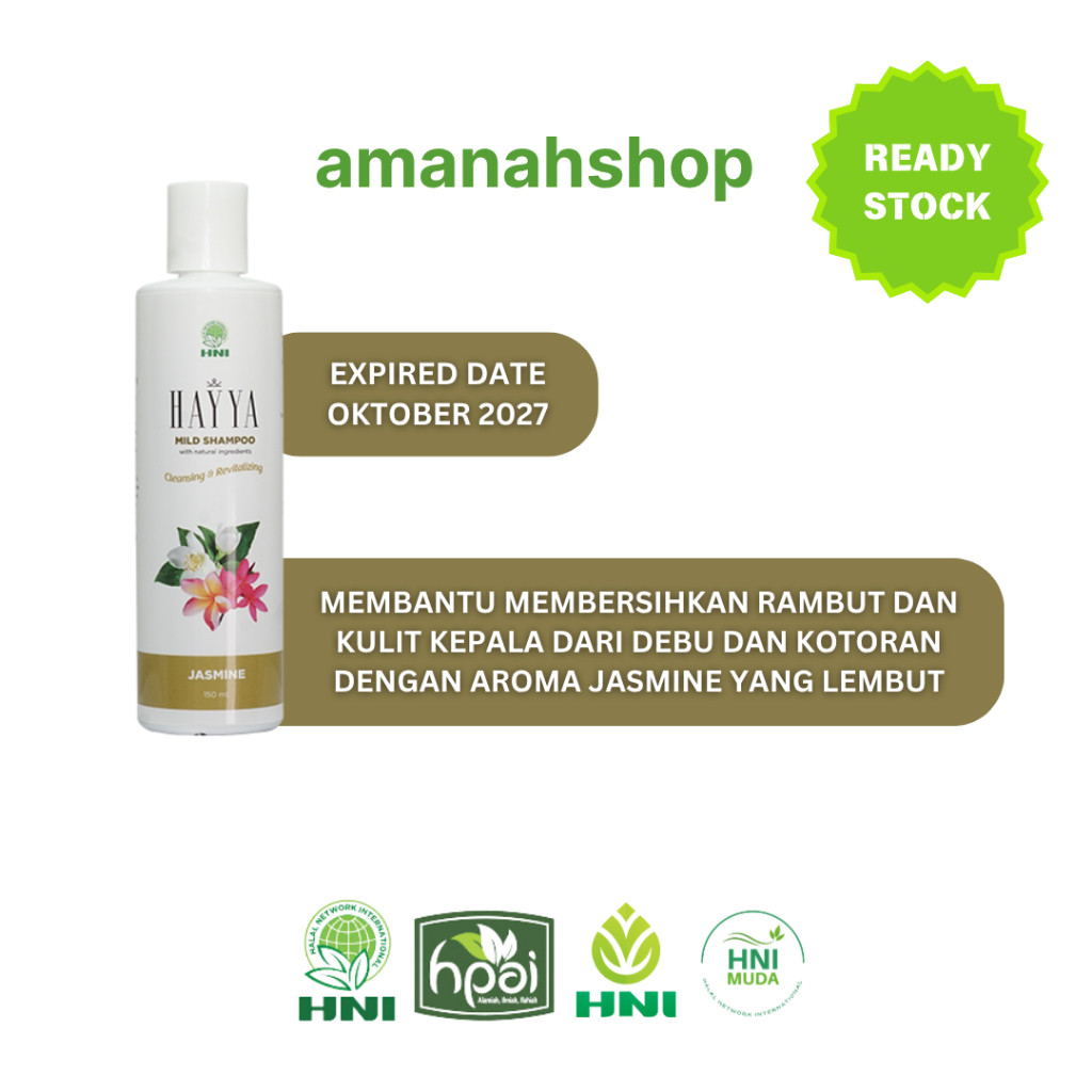 Hayya Shampo Jasmine HNI Hpai