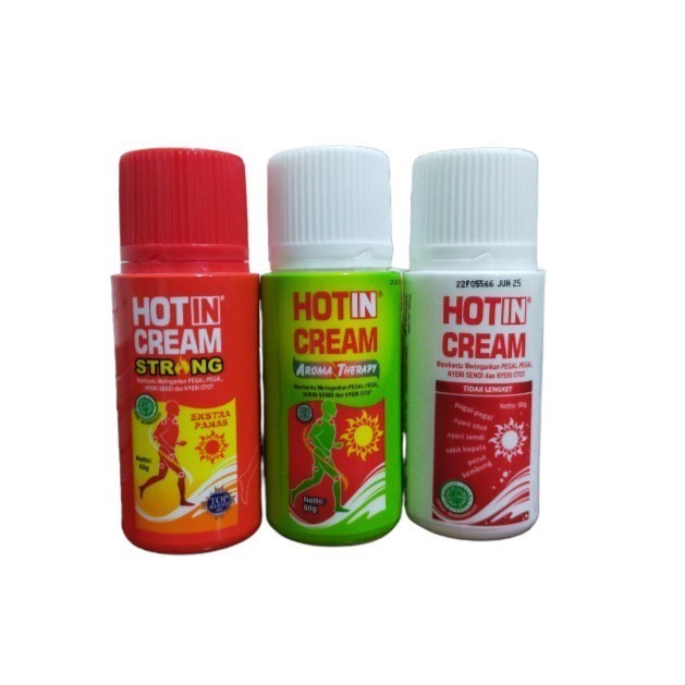 Hot In Cream Kemasan Botol 120g All Varian / Rumah Sehat Asyifa