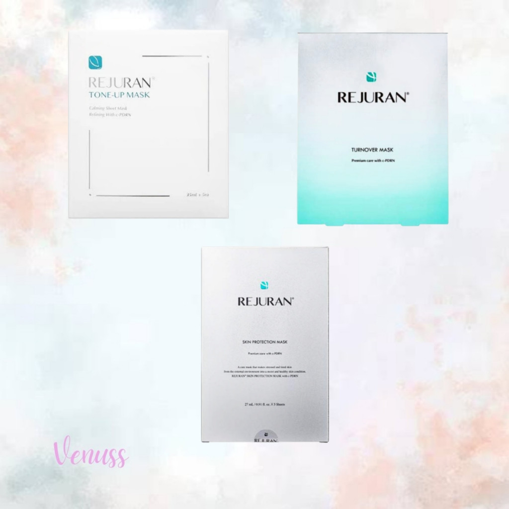rejuran turnover mask 1 box ( 5pcs ) | rejuran skin protection mask 1 box (5pcs) | rejuran tone up m