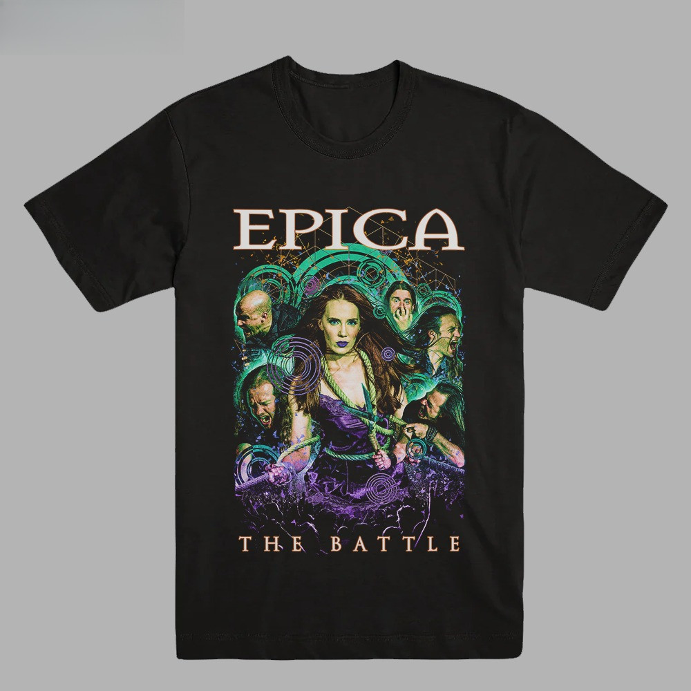 EPICA - THE BATTLE | T-SHIRT |  BAND MERCH