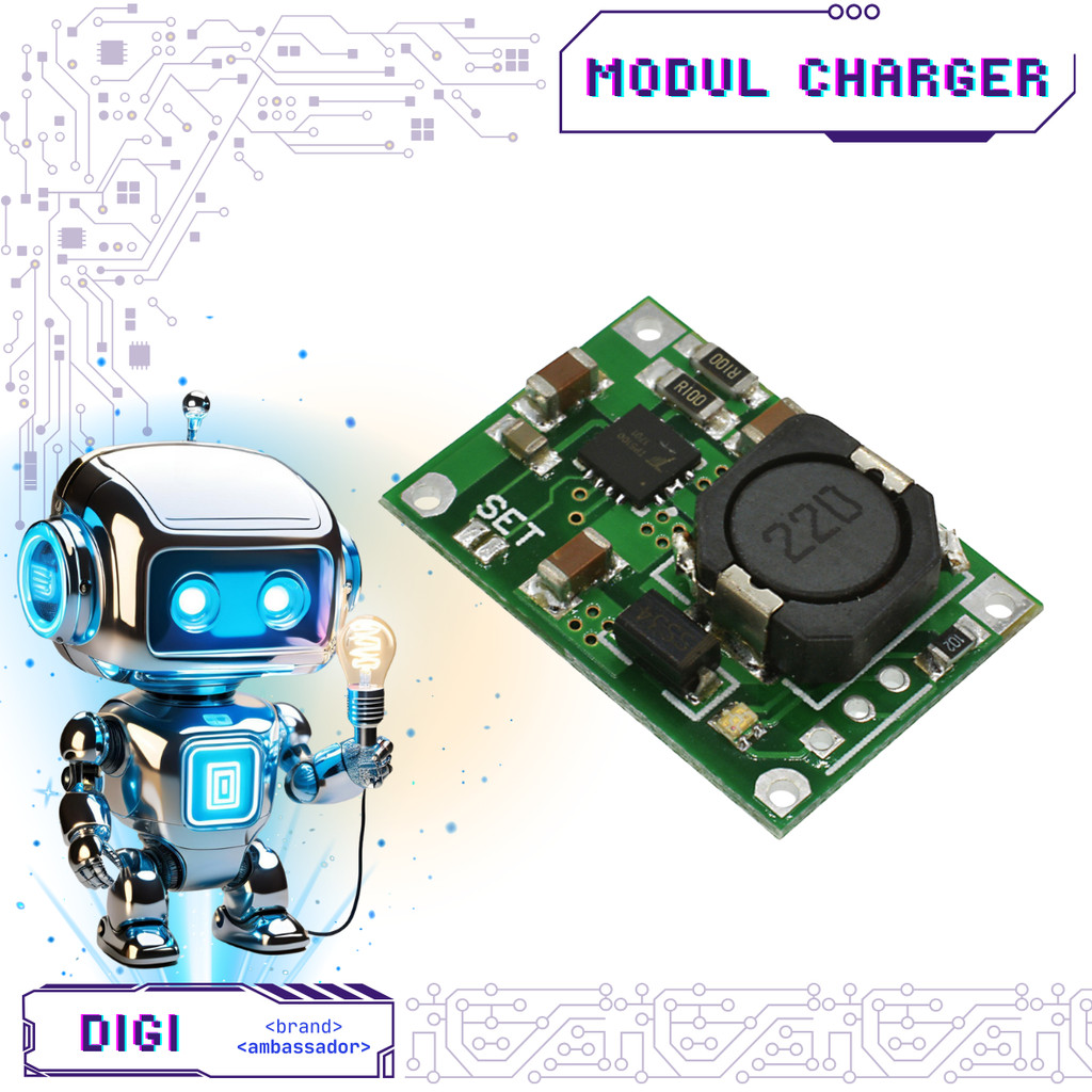 TP5100 Modul Charger Battery 18650 - Digibot