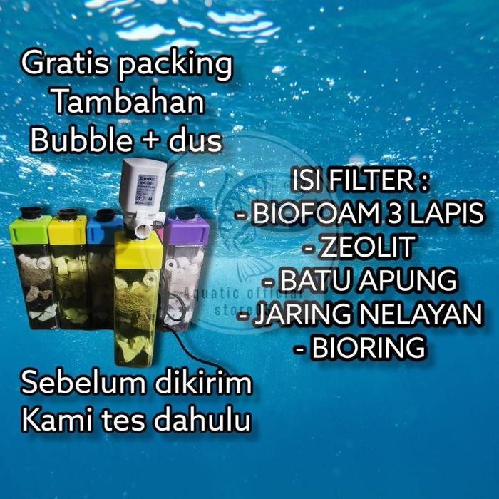 Internal filter susun aquarium / internal filter aquarium / internal filter / filter susun / filter 