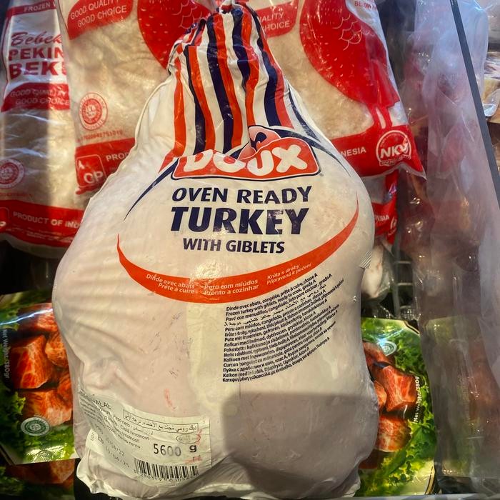 

Ayam turkey doux oven ready young tukey / ayam kalkun utuh oven 5,4 kg