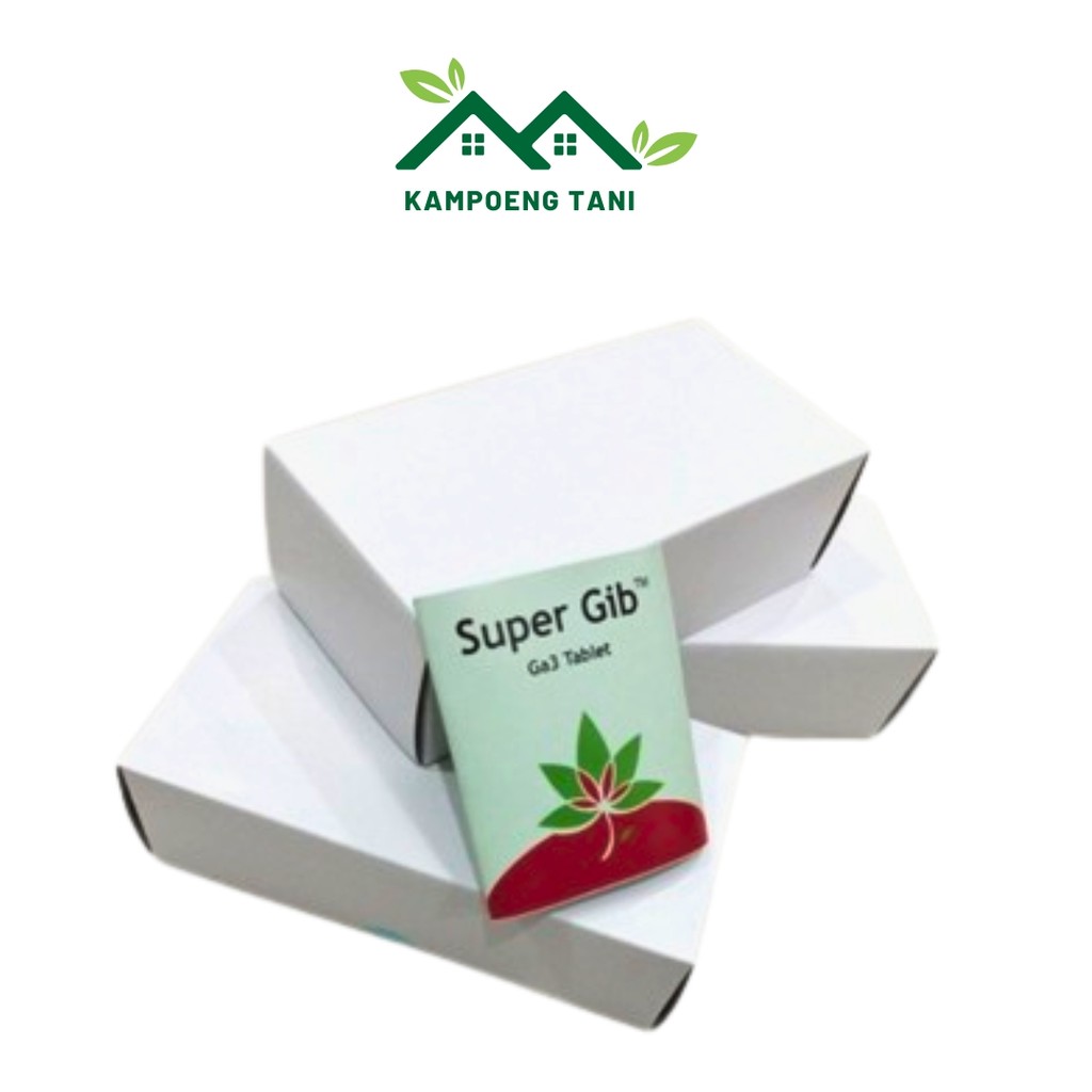 Super Gib GA3 10 Tablet Original Peransang Buah Mangga Durian Kelengkeng