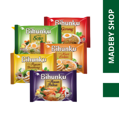 

Bihunku Bihun Instant Kuah Asam Pedas Ayam Bawang Kari Laksa Soto Goreng