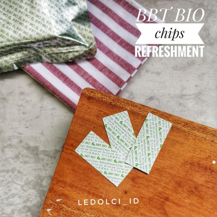 

PROMO! BBT BIO REFRESHMENT CHIP PER PCS FOOD NANO CHIP PENGGANTI SILICA GEL