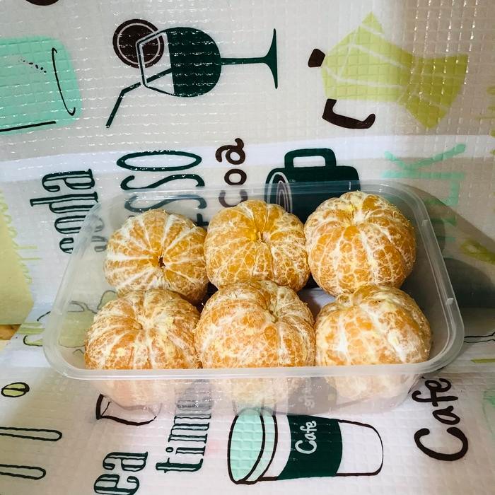 

Jeruk medan super kupas 500 grm