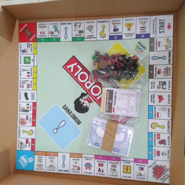 monopoli monopoly bahasa Indonesia murah mainan anakMurah