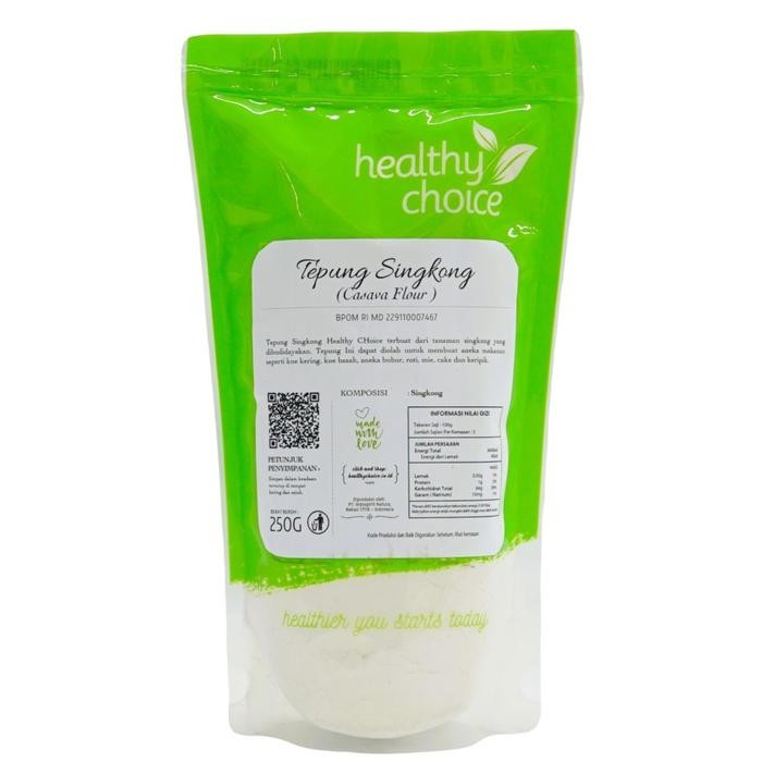 

PROMO! Healthy Choice Tepung Singkong Natural 250 gr - Exp Jauh