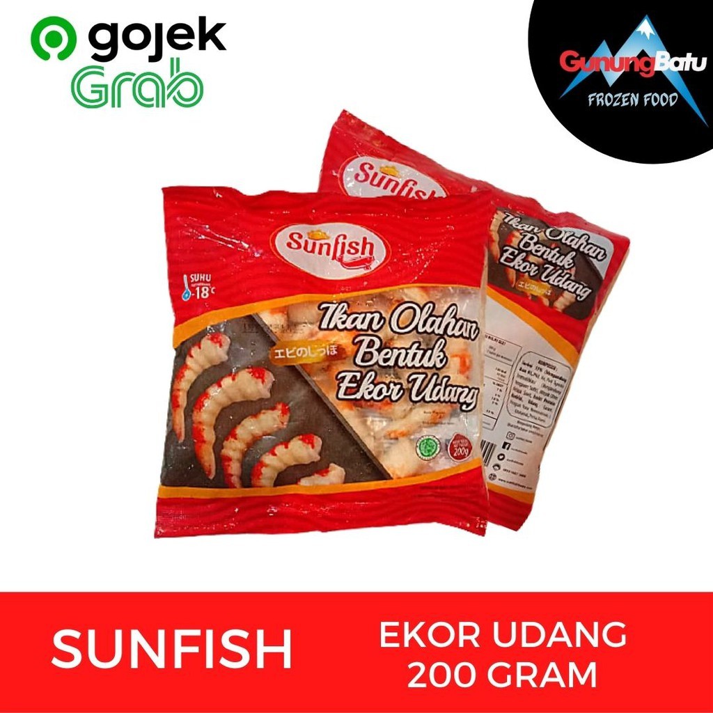 

SUNFISH EKOR UDANG 200 GRAM