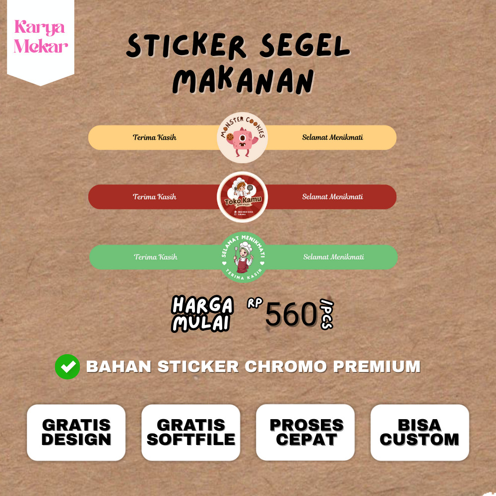 

Stiker Segel Toples 2 Pita | Botol Idul Fitri Seal Stiker Custom