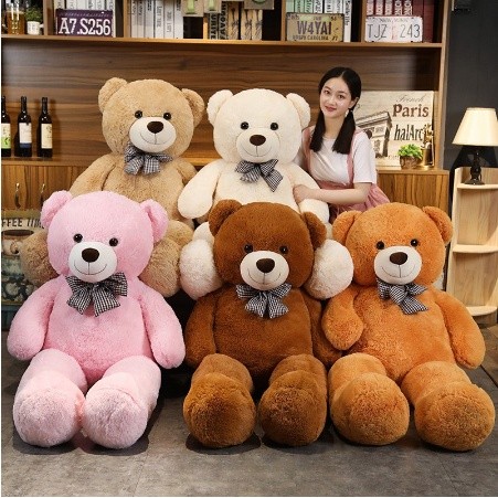 Mainan Boneka Beruang Jumbo Xl 90Cm Rasfur Lembut