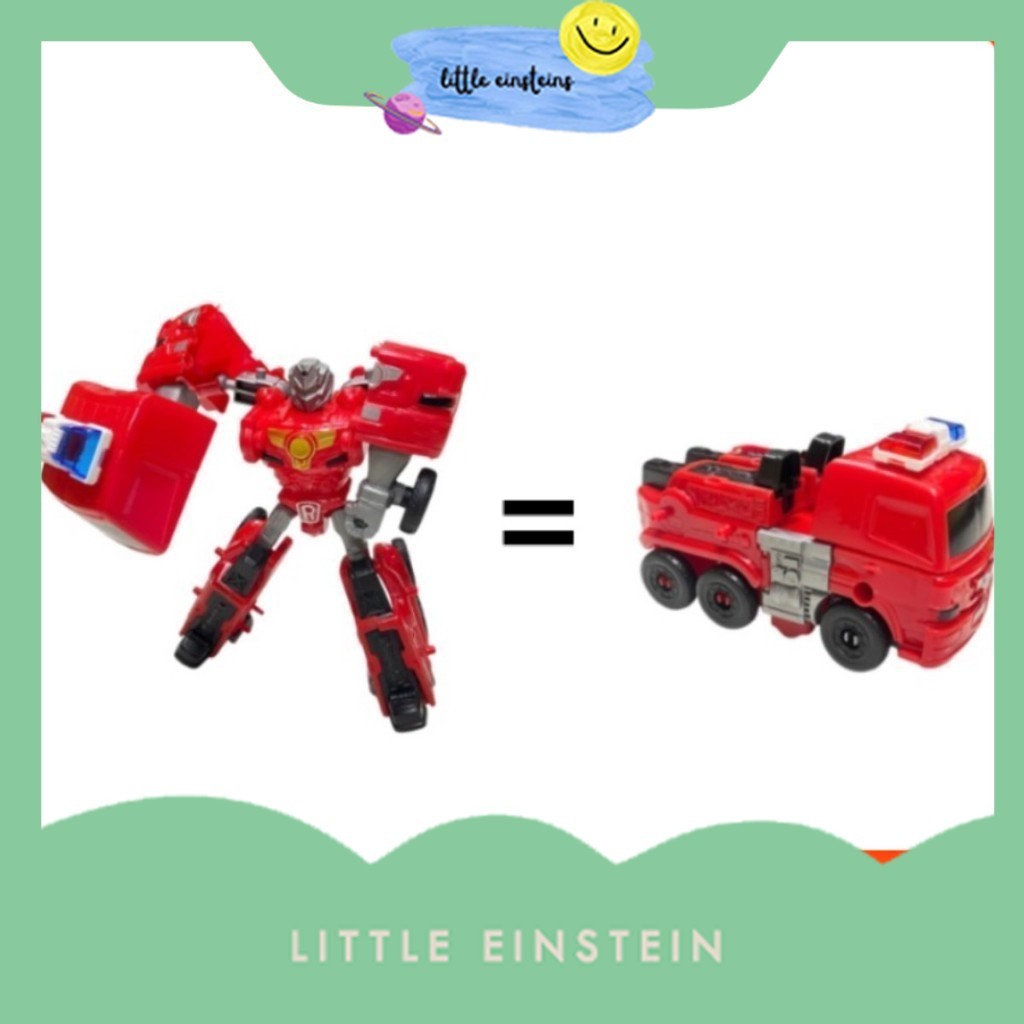 Little Einstein Mainan Anak MECHA DEFORMATION SUPER ROBOT JM11541 Mainan Robot Bisa Berubah Robot Mo