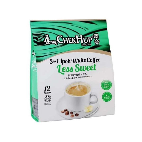 

CHEKHUP 3IN1 IPOH WHITE COFFEE LESS SWEET 12x35 GR