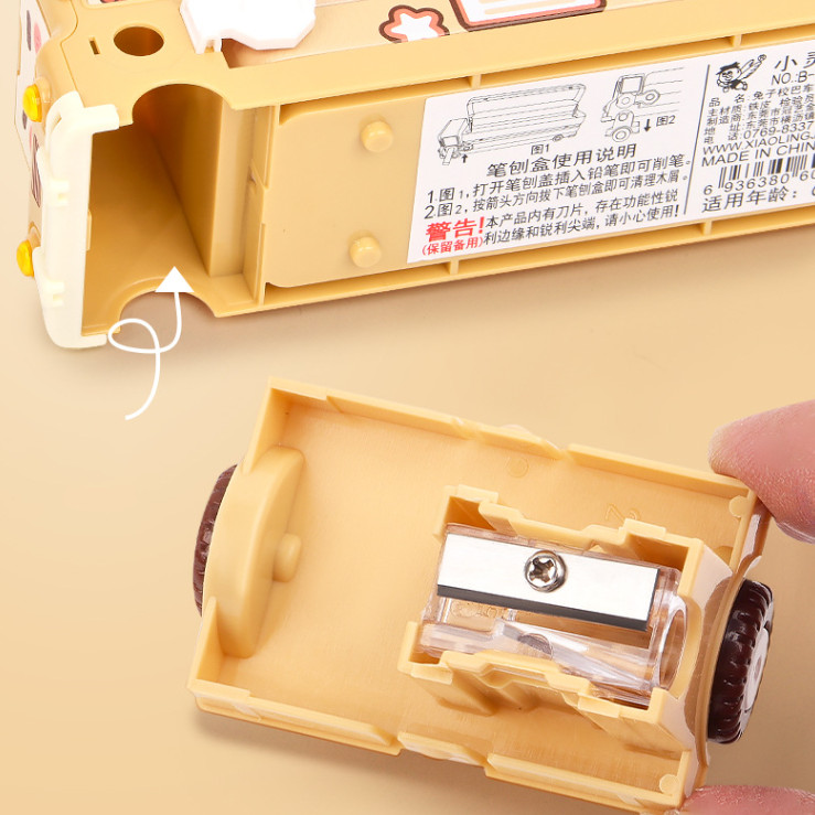 

-SS- TEMPAT PENSIL 3 TINGKAT SERBAGUNA MOTIF CAPYBARA WARNA SOFT BROWN / TEMPAT PENSIL ANAK LUCU