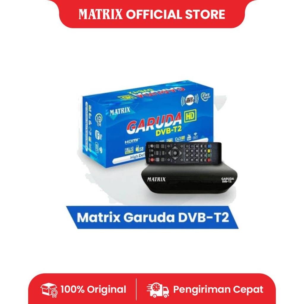 MATRIX Set Top Box Garuda DVBT2 HD / STB TV Digital