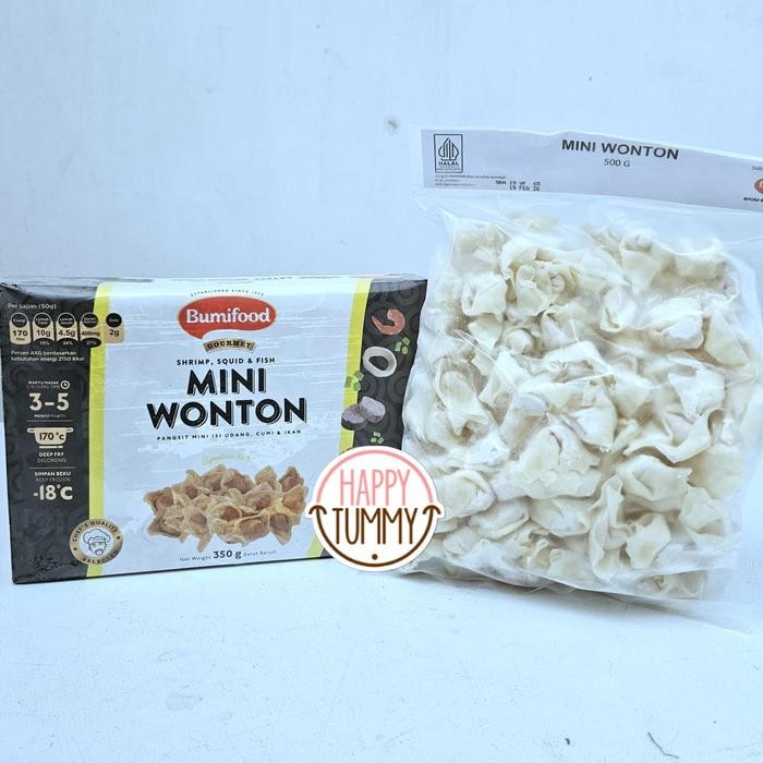 Bumifood mini wonton 200gr frozen pangsit kecil