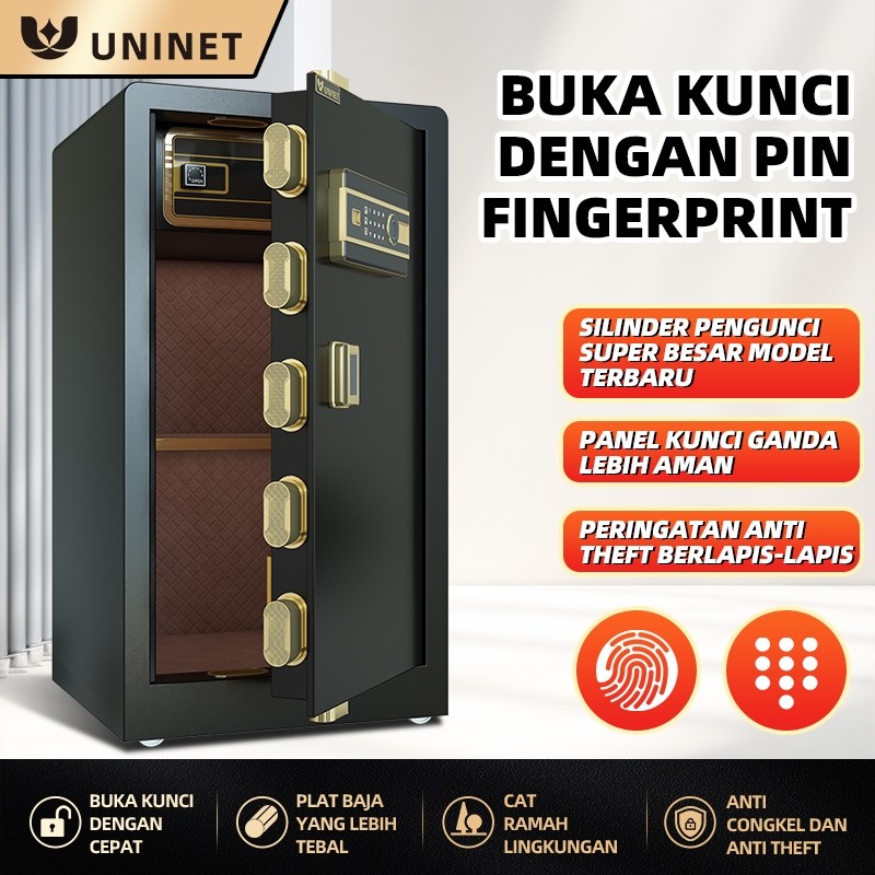Brankas Uang Brankas Besar Elektrik Brankas Uang dan Emas Ukuran 80cm Includer Pin dan Fingerprint