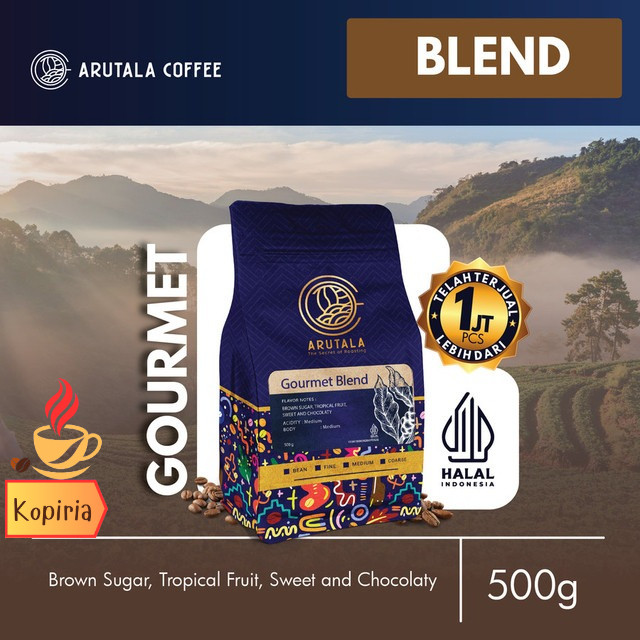 

Arutala - Kopi Blend Gourmet for Manual Brew 500 gram