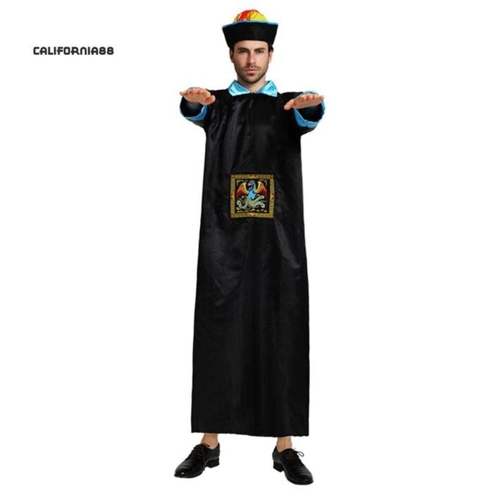 kostum vampir cina chineese vampire dewasa aksesoris lengkap halloween