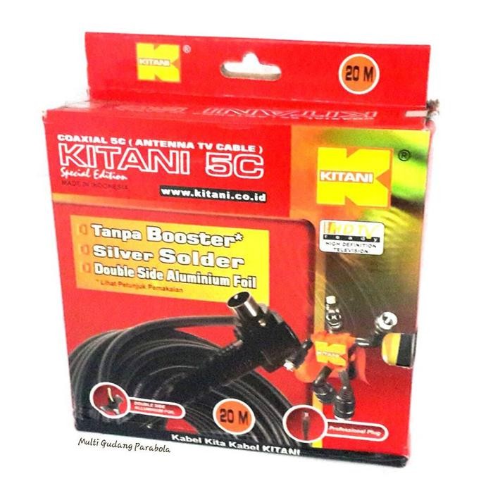 MUMPUNG PROMOKabel coaxial kitani 5C/RG6 20MTERLARIS