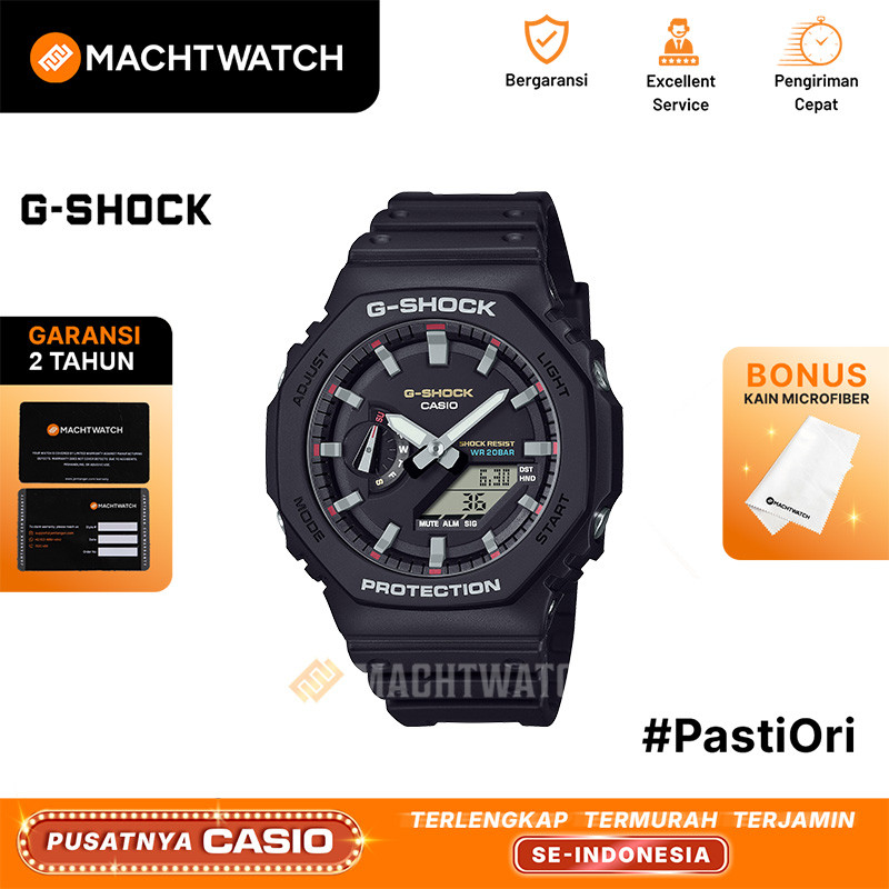 Jam Tangan Pria Casio G-Shock GA-2100RL-1AJF GA2100RL GA-2100RL Iconic Styles CasiOak Digital Analog