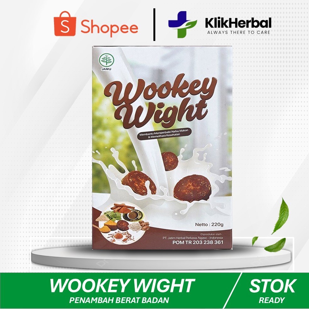 

Wookey Weight Susu Penggemuk Badan Asli Original - Susu Penambah Berat Badan Paket 3pcs