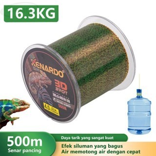 Terlaris Senar Pancing Kuat 500m Tali Pancing Super Kuat  Anti Keriting Fishing Line Invisible Peral