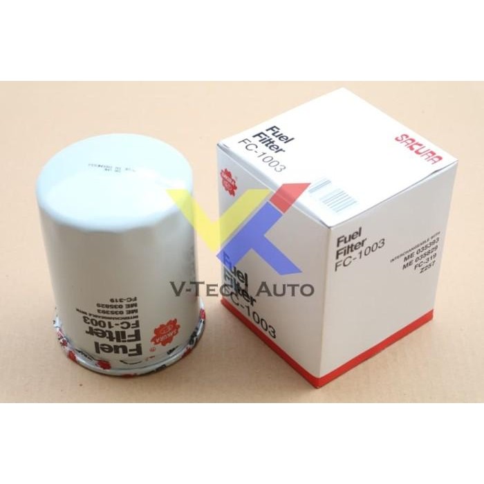 FC-1003 Sakura Fuel Filter Solar Atas Mitsubishi PS190 ME035829 FC1003