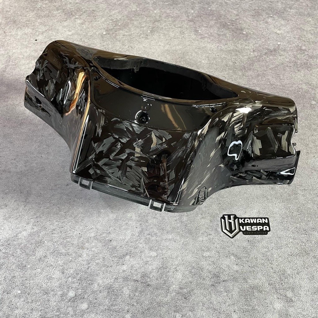 Batok Vespa Sprint Carbon Forged Original Part