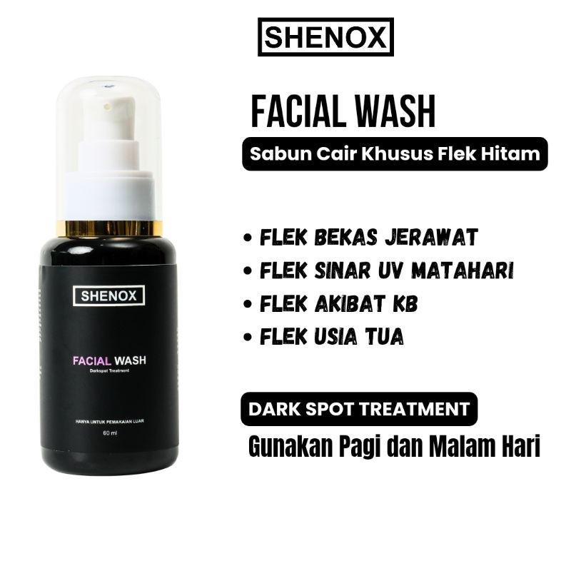 Shenox Skincare Sabun Flek Hitam Membandel Resmi BPOM