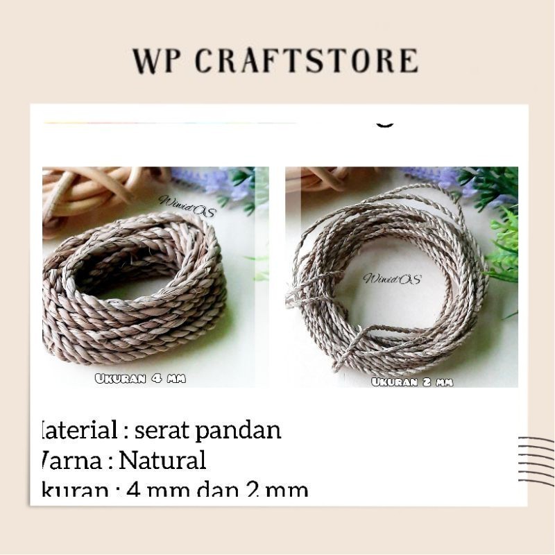 [WPC] TALI AGEL / TALI PANDAN WP CRAFT STORE