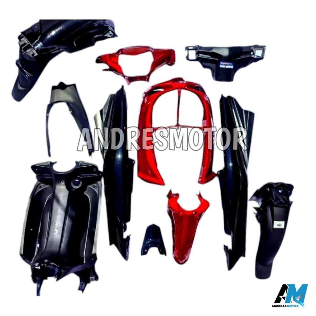 cover full body vega ZR kasar halus full set body Vega ZR  2009 2013 baru+ stiker terlaris