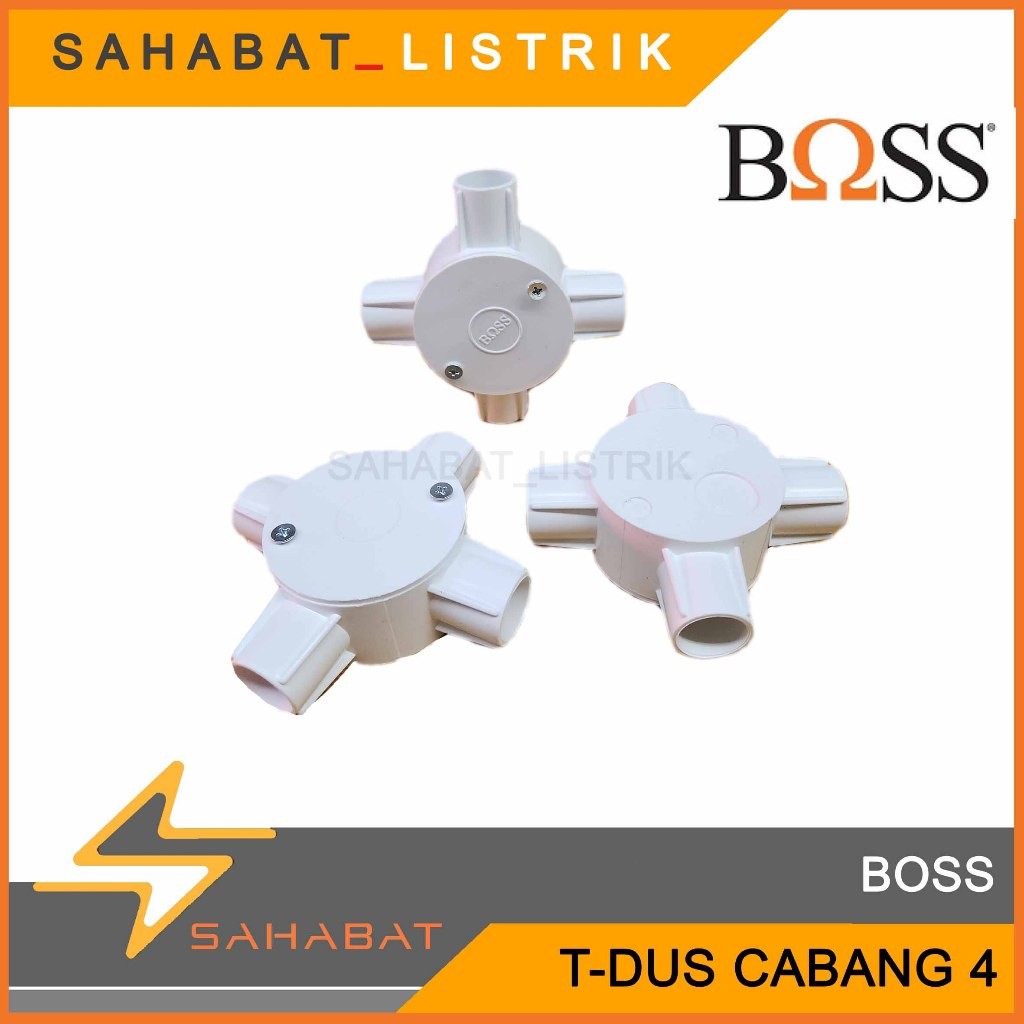 TDUS/ T DUS LISTRIK BOSS CABANG 4 20mm