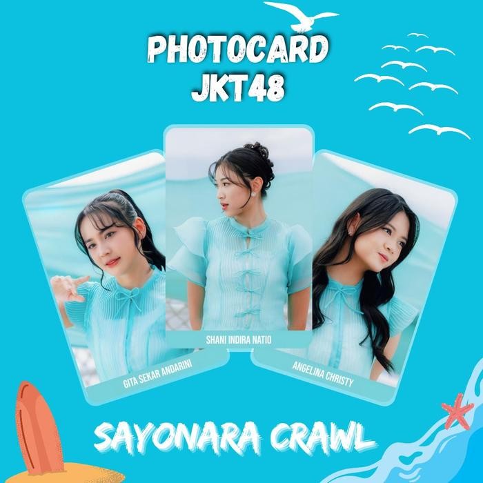 Photocard PC JKT48 New Era Sayonara Crawl Unofficial / Bukan Ori Official