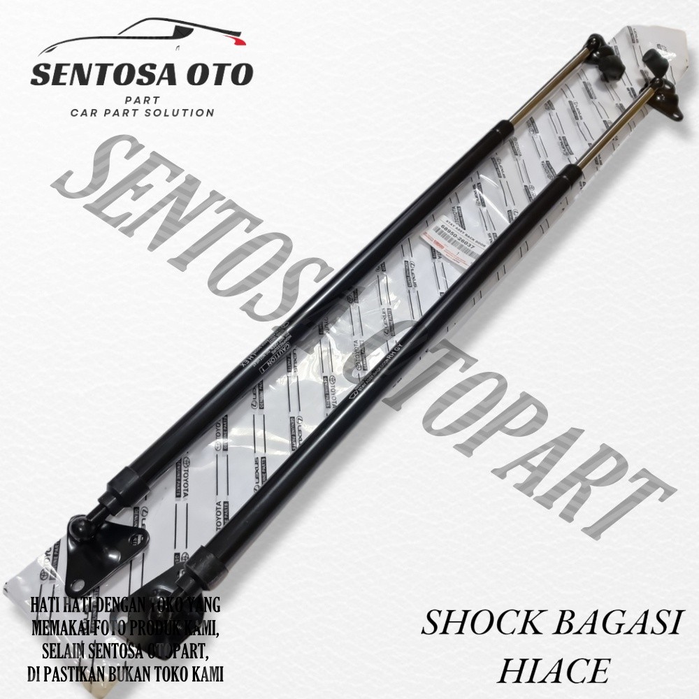 Shock Bagasi Hidrolik Hiace Pintu Belakang 1Set Original