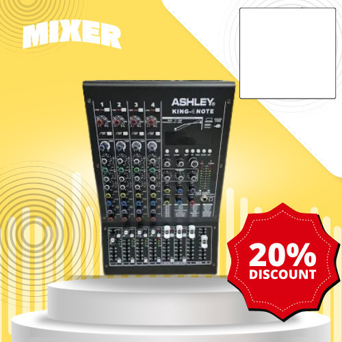 MIXER AUDIO ASHLEY KING 4 note ORIGINAL