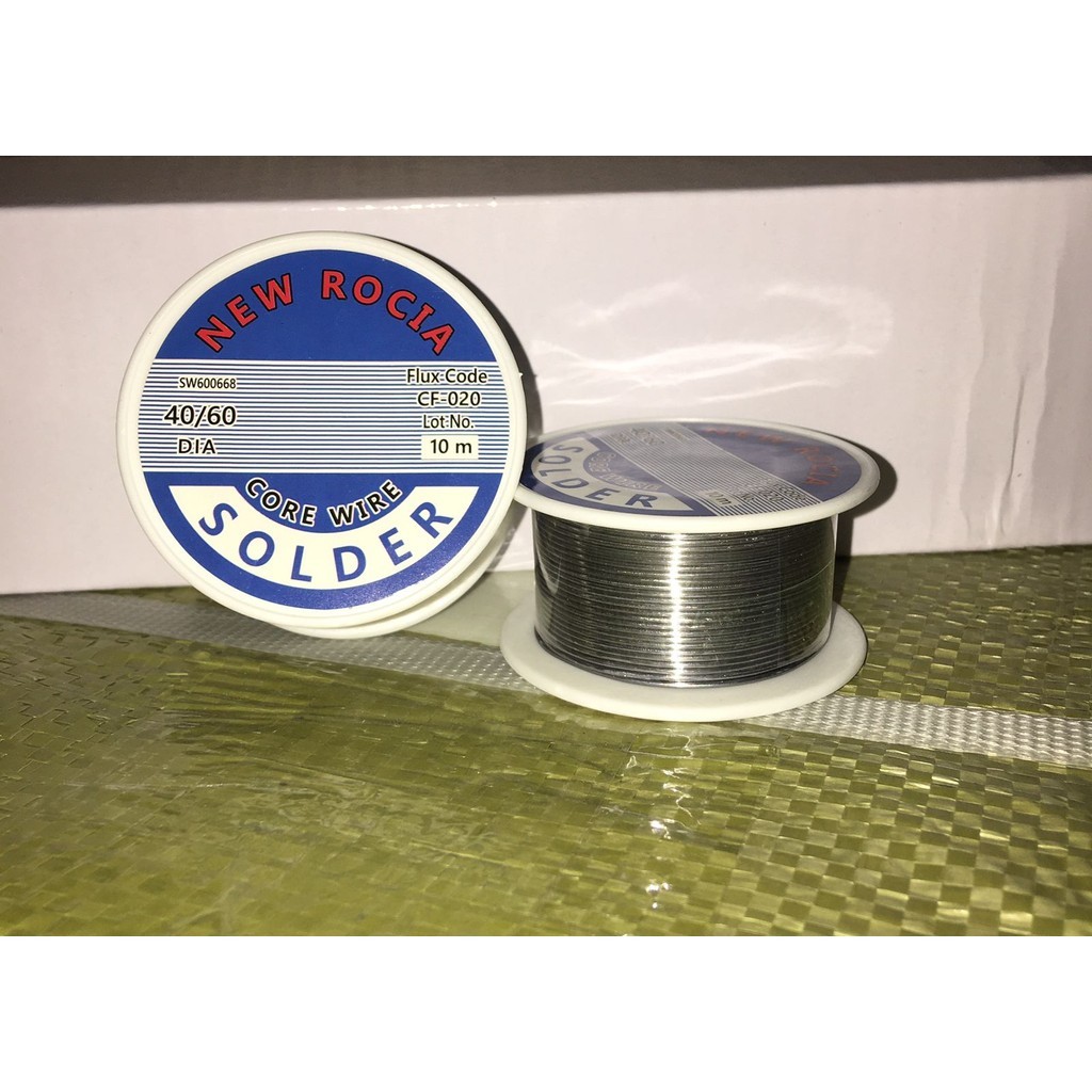 Timah Solder 5m / 10m Diameter 0.8mm 40 / 60 Solder Wire Kawat Solder Murah