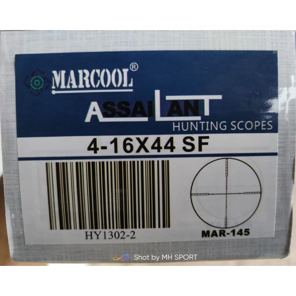 telescope marcool assailant 4-16x44 sf new