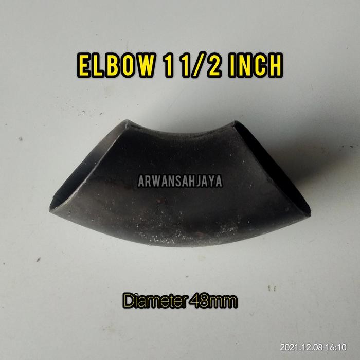 ELBOW KENI PIPA BESI 1 1/2 INCH