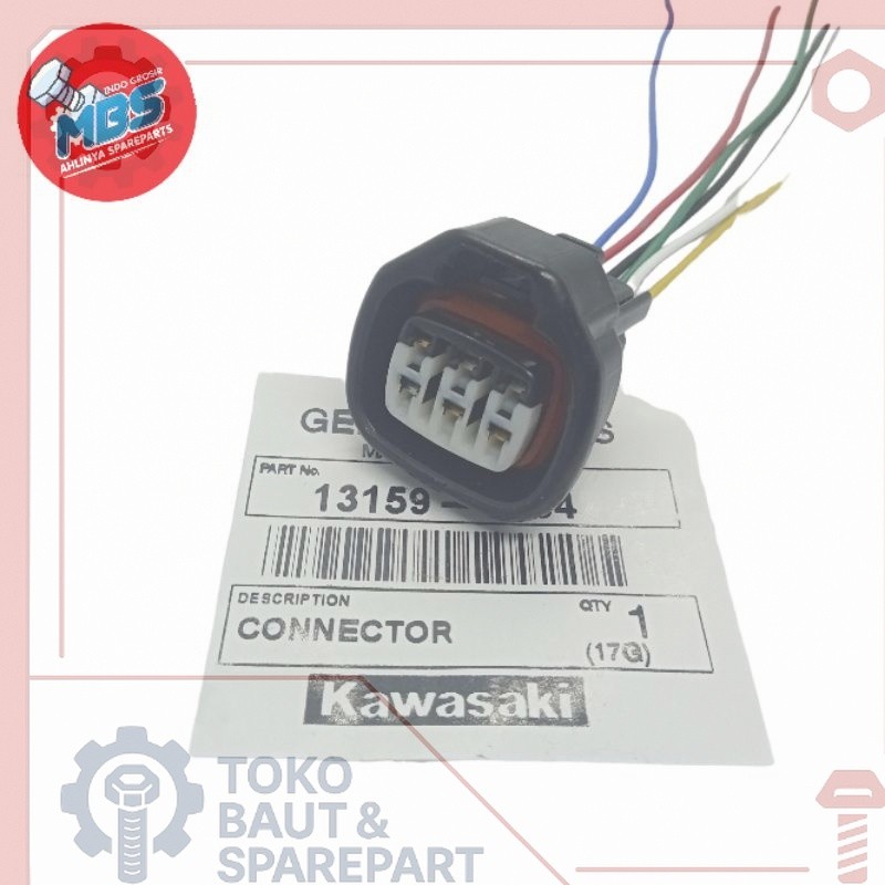 SOKET KOSONG PIN 6 ORI SOKET CDI KAWASAKI NINJA SATRIA MOBIL MOTOR UNIVERSAL