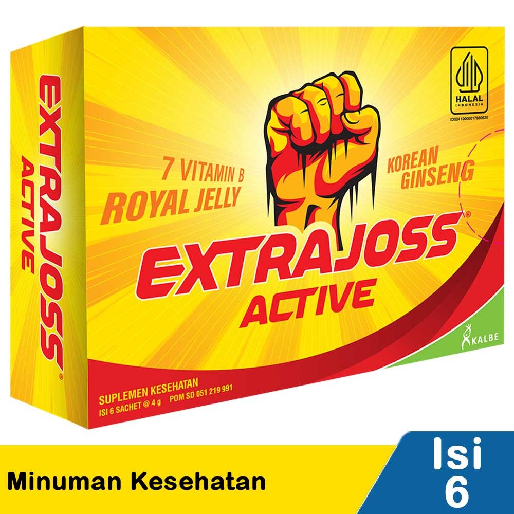 EXTRA JOSS MINUMAN KESEHATAN  6X4g