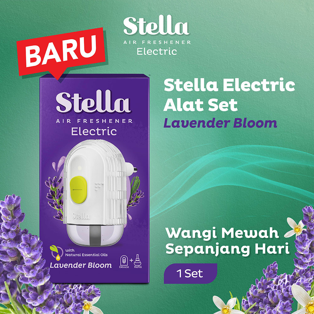 STELLA AIR FRESHENER ELCTRIC ALAT+REF